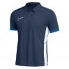 Nike Dri-FIT Academy 25 Polo - Obsidian/Royal Blue/White