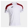 Joma Championship VIII T-Shirt - White/Red/Black