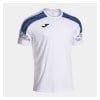 Joma Championship VIII T-Shirt - White/Royal Blue/Black