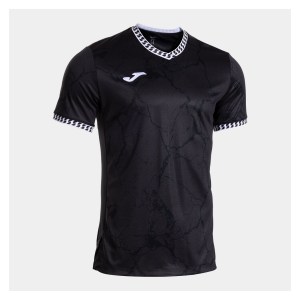 Joma Gold VII Short-Sleeve T-Shirt - Black/White