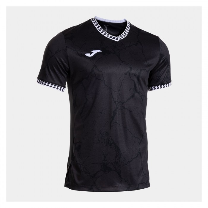 Joma Gold VII Short-Sleeve T-Shirt - Black/White