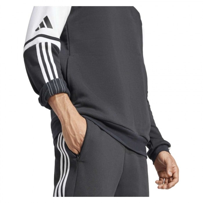 adidas Squadra 25 Sweat Hoody - Black/White