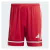 adidas Squadra 25 Shorts - Team Power Red/Team Power Red/White
