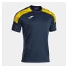 Joma Championship VIII T-Shirt - Dark Navy/Yellow/White
