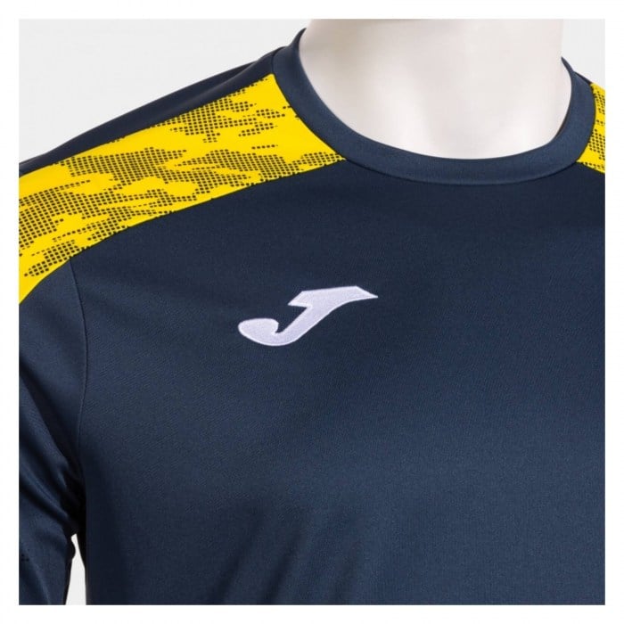 Joma Championship VIII T-Shirt - Dark Navy/Yellow/White