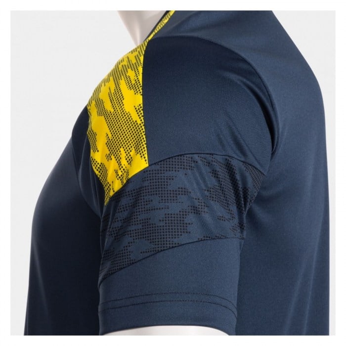 Joma Championship VIII T-Shirt - Dark Navy/Yellow/White