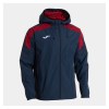 Joma Championship VIII Rain Jacket - Dark Navy/Red/White