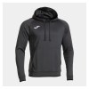 Joma Combi Premium Hooded Sweatshirt - Black/Anthracite/White