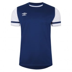 Umbro Cavelle Jersey SS - TW Navy/Brilliant White