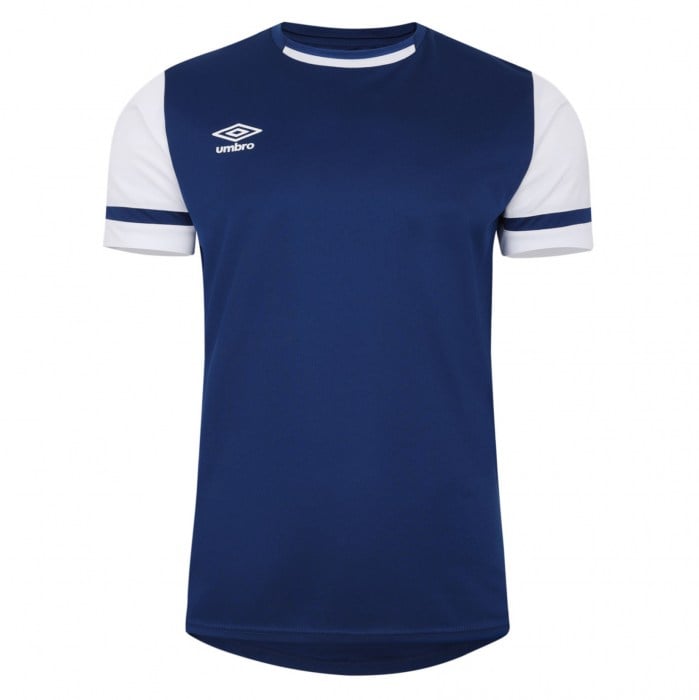 Umbro Cavelle Jersey SS - TW Navy/Brilliant White