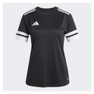 adidas Squadra 25 Short-Sleeve Jersey (W) - Black/White