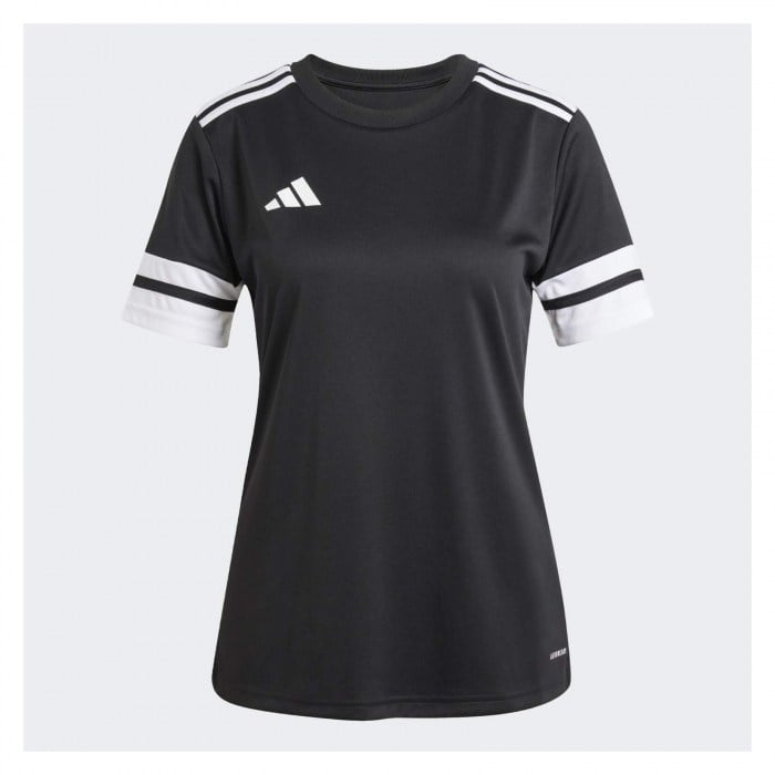 adidas Squadra 25 Short-Sleeve Jersey (W) - Black/White