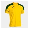 Joma Championship VIII T-Shirt - Yellow/Green Medium/Black