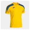 Joma Championship VIII T-Shirt - Yellow/Royal Blue/Black
