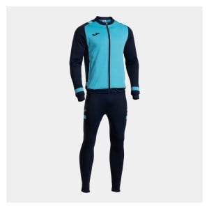 Joma Lider Tracksuit - Fluorescent Turquoise/Dark Navy