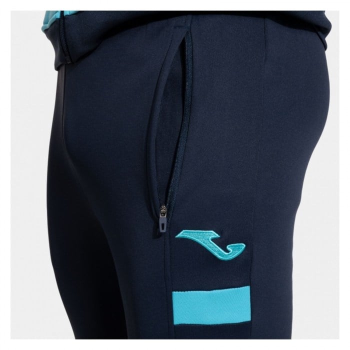 Joma Lider Tracksuit - Fluorescent Turquoise/Dark Navy