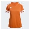 adidas Squadra 25 Short-Sleeve Jersey (W) - Team Orange/White