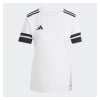 adidas Squadra 25 Short-Sleeve Jersey (W) - White/Black