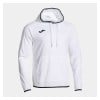 Joma Combi Premium Hooded Sweatshirt - White/Dark Navy