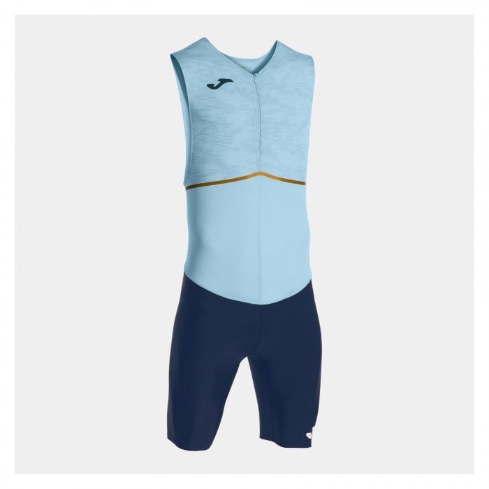 Joma Record Pro Running Bodysuit - Sky Blue/Gold/Dark Navy