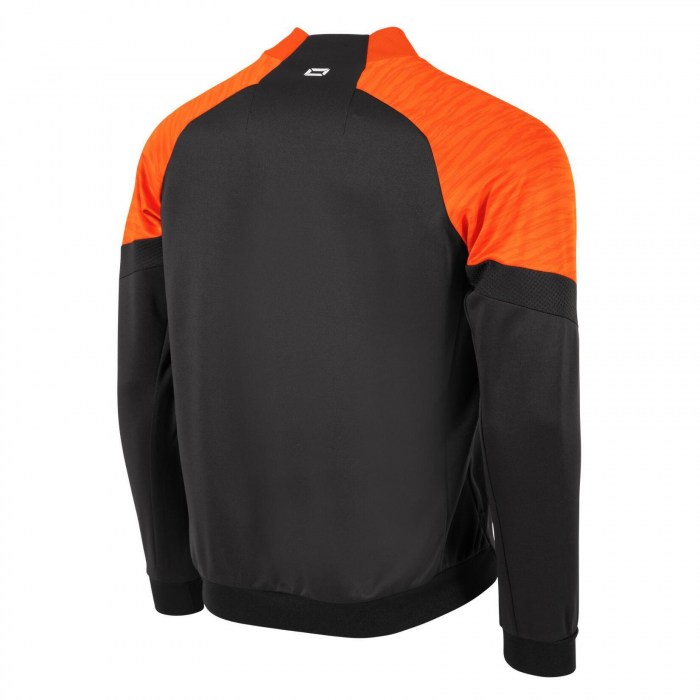 Stanno Bolt Full Zip Top - Black/Orange