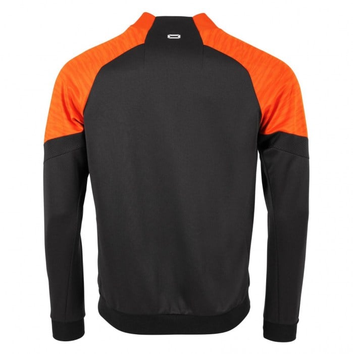 Stanno Bolt Full Zip Top - Black/Orange