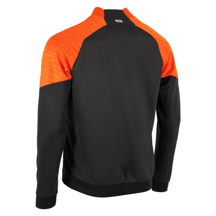 Stanno Bolt Full Zip Top - Black/Orange