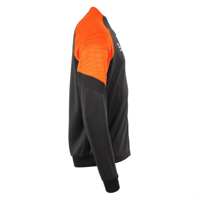 Stanno Bolt Full Zip Top - Black/Orange