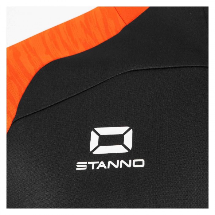 Stanno Bolt Full Zip Top - Black/Orange