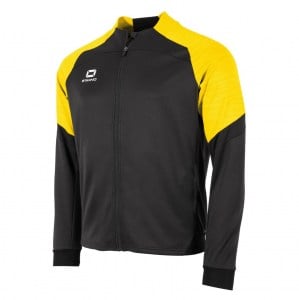 Stanno Bolt Full Zip Top - Black/Yellow