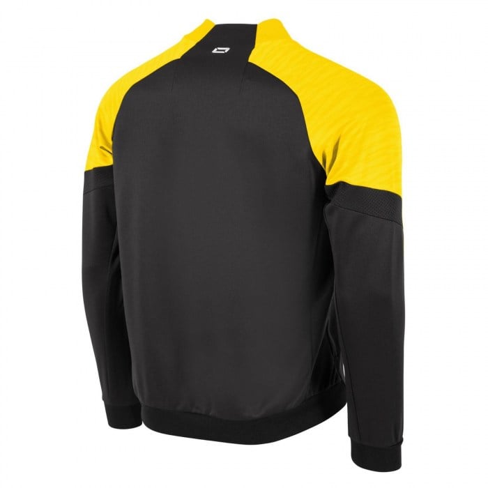 Stanno Bolt Full Zip Top - Black/Yellow