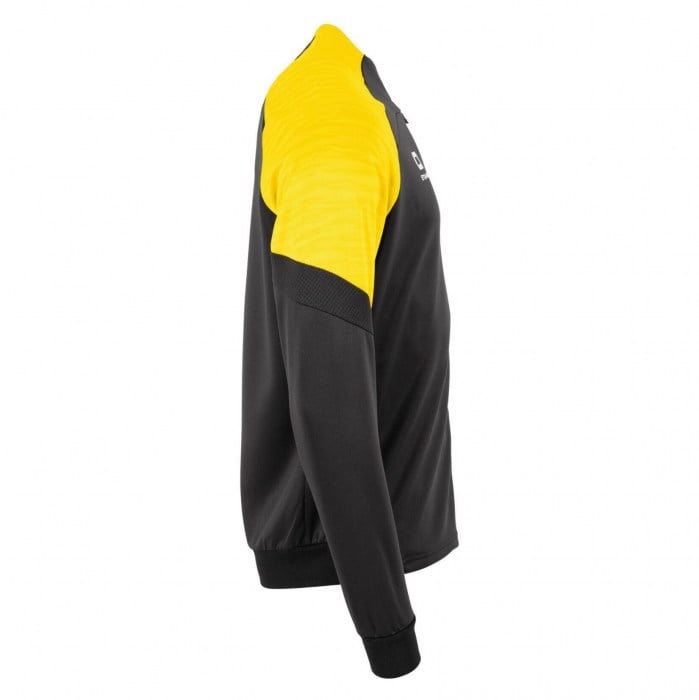 Stanno Bolt Full Zip Top - Black/Yellow