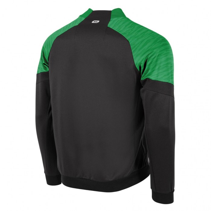 Stanno Bolt Full Zip Top - Black/Green