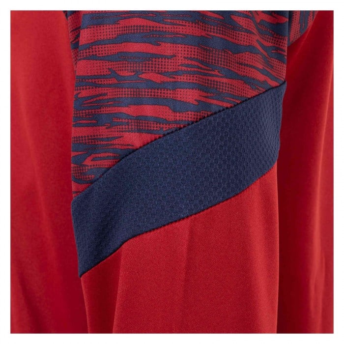 Stanno Bolt Full Zip Top - Dark Red/Navy