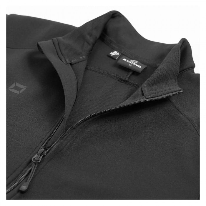 Stanno Plaza Full Zip Top - Black