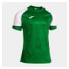 Joma Hispa V T-Shirt - Green Medium/White