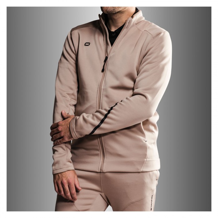 Stanno Plaza Full Zip Top - Beige