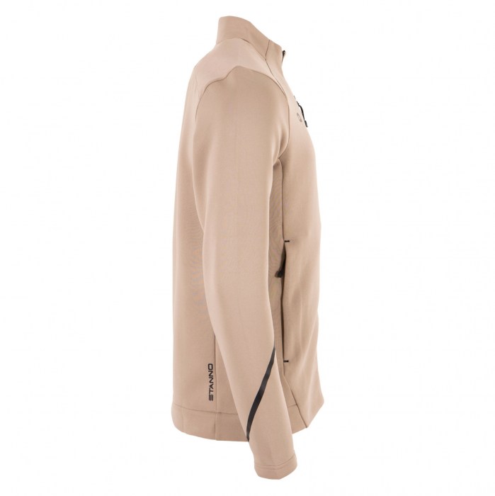 Stanno Plaza Full Zip Top - Beige