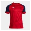 Joma Hispa V T-Shirt - Red/Dark Navy