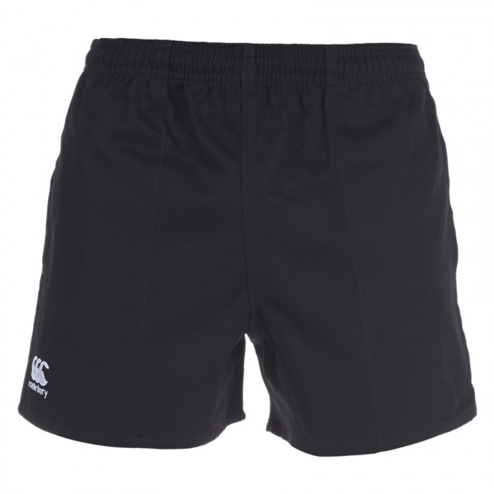 Canterbury Professional Cotton Rugby Short Black-1-43909-4468