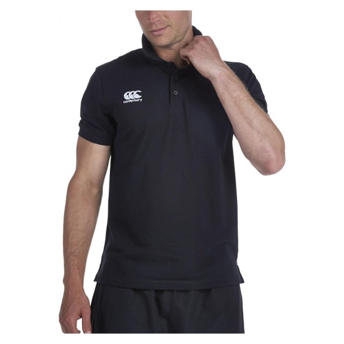 Canterbury Waimak Polo Shirt Black-3