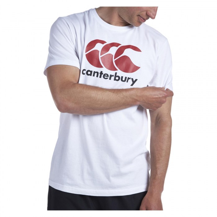Canterbury Team Ccc Logo T-shirt White-Red-Black-3-43752-4484