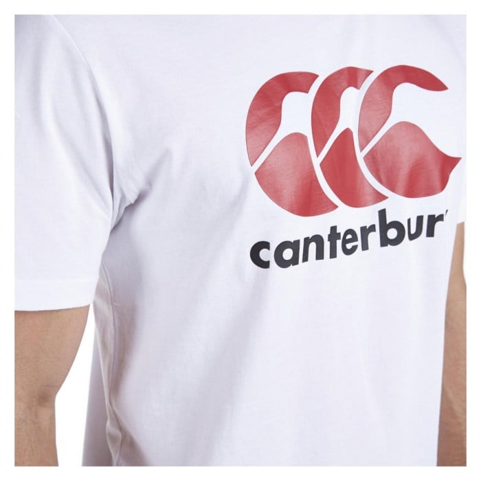 Canterbury Team Ccc Logo T-shirt White-Red-Black-4-43752-4484