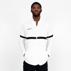 Nike Academy 21 Knit Track Jacket (M) White-Black-Black-Black