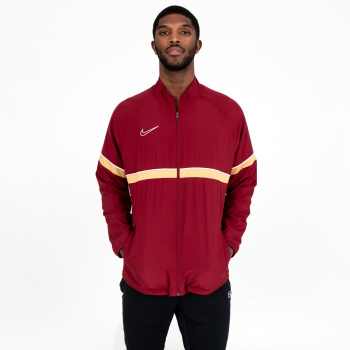 Nike Academy 21 Woven Track Jacket (M) Team Red-White-Jersey Gold-White