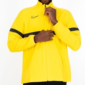 Nike Academy 21 Woven Track Jacket (M) Tour Yellow-Black-Anthracite-Black