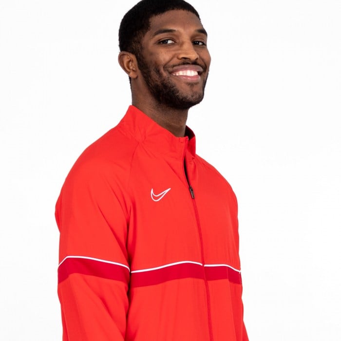 Nike Academy 21 Woven Track Jacket (M) University Red-White-Gym Red-White