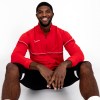 Nike Academy 21 Knit Track Jacket (M) University Red-White-Gym Red-White