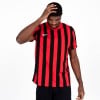Nike Striped Division IV Short Sleeve Jersey University Red-Black-White