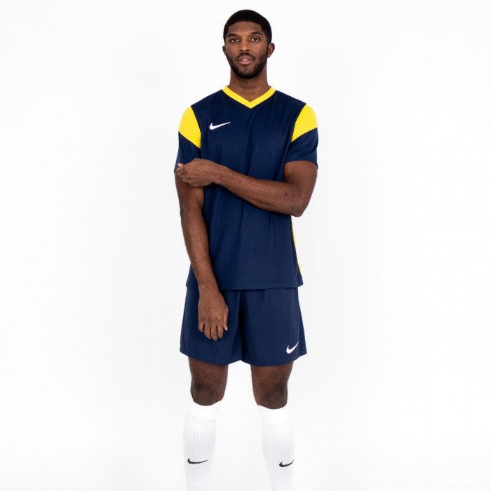 Nike Park Derby III Short-Sleeve Jersey Midnight Navy-Tour Yellow-White